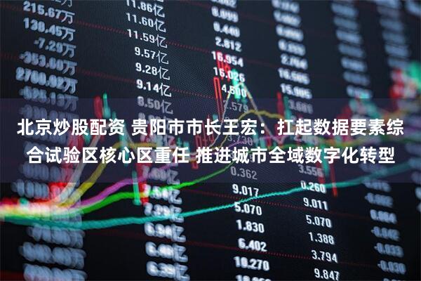 北京炒股配资 贵阳市市长王宏：扛起数据要素综合试验区核心区重任 推进城市全域数字化转型